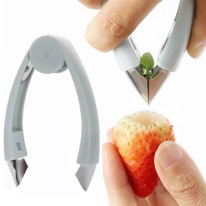 Stainless Steel Strawberry Slicer Tool Portable Strawberry Pedicle Remover  Household Kitchen Gadgets Kitchen Supplies - Fruit & Vegetable Tools -  AliExpress