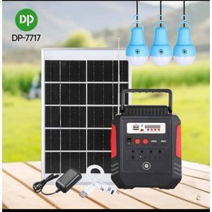 Dp Solar Rechargeable Kit with bulbs
