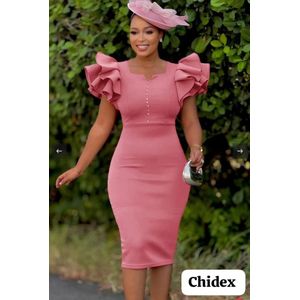 Lovely bodycon ladies gown ( without scarf) 