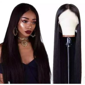 Long Soft Straight Wig With Closure