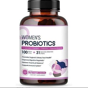 women's Probiotics 100 Billion CFUs 90 Veggies Capsules
