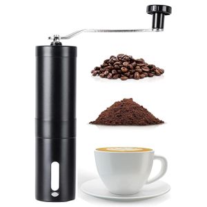 Manual Coffee Grinder with Core Conical Ceramic Burr – Precision Grinding for Espresso to French Press, Compact Design