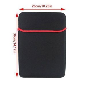 Quality Black Pouch Sleeve Soft Laptop Bag Case for Android Tablet PC
