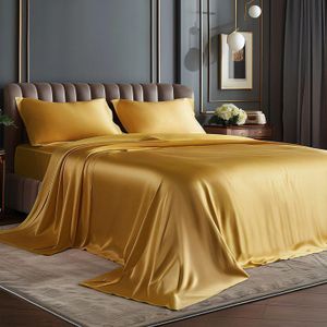 Bedding Set, Silky Bedsheet With Pillowcases 