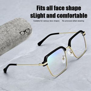 Anti Blue Rays Anti Blue Light Blocking Glasses Unisex with a case