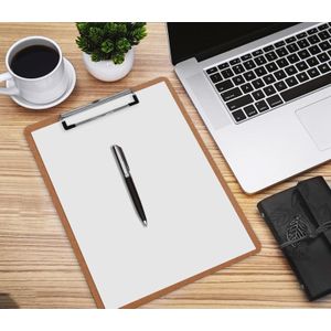 Clipboard  A4 Letter Size Hardboard Plate - Clipboard for Classrooms, Offices, Restaurants, Doctor Offices