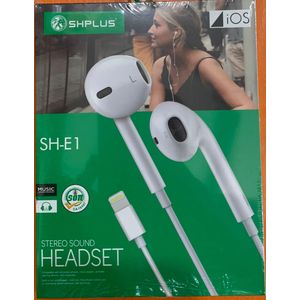 SHPLUS Original Wired EarPhone For Iphone 7 8 X XS XR 11 12 13 IOS Original Earphone Iphone EARPIECE Headset EarPód