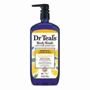 Dr Teals Prebiotic Lemon Balm Body Wash with Essential Oils