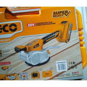 Ingco 20V Cordless Tile Vibration Machine