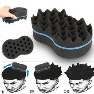 Hair Sponge Set for Men Women,Rubber Hair Brush for Styling Dreadlocks and Afro Curls with Innovative Design, Comfortable Grip