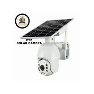 Solar Powered 4G Simcard PTZ CCTV Wireless Camera 5MP