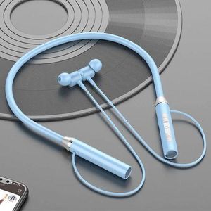 Wireless Bluetooth Earphones Neck Band Magnetic Waterproof Bass Band Microphone Sports Earphones, Neck Mounted Earphones with High Sound Quality Foldable Bluetooth Magnetic Earbuds Noise Cancelling Stereo Sound Bluetooth