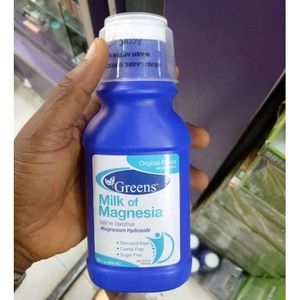 Greens Milk Of Magnesia Saline Laxative NAFDAC Registration Number (NRN): A4-100508