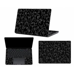 Happy Chaos Custom Laptop Skin Wrap, Vinyl Laptop Sticker, Protective Decal for MacBook, Dell, Lenovo & ASUS