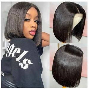 Cheap wig Luxury Bone Straight Closure Wig