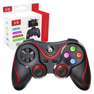V8 Bluetooth Wireless Mobile Phone Gaming Controller Android IPad & IPhone/IOS/PC/ PS3 Game Pad