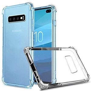 Samsung Galaxy S10 Plus Tough Transparent Edge Protective Shockproof Case