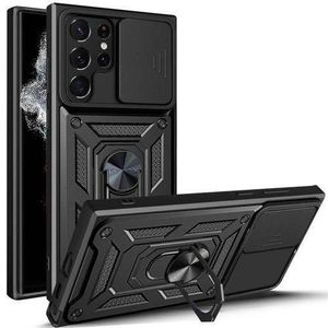 Samsung Galaxy S22 Ultra Camera Protection Armour Magnetic Ring Cover & Case