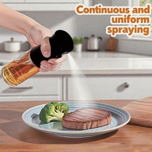 NEW Olive Oil Sprayer Bottle Kitchen High-pressure Sprayer Bottle Leak-proof BBQ Air Fryer Sprayer Oil Camping Cookware Tool and Hair Treatment