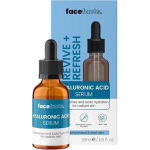 Facefacts Revive + Refresh Hyaluronic Acid Serum For Deep Hydration & Moisture Boost