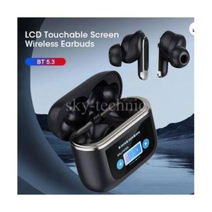 Samsung TOUR PRO 2 - Smart Screen Touch TWS, Noise Cancellations Earphones, ANC(32dB), Smart Touch Display True Wireless Buds, Bluetooth 5.4, Find My Earbuds, 4 Mics ENC for Clear Calling, Transparency Mode,EQ Mode, Gaming Heaphone