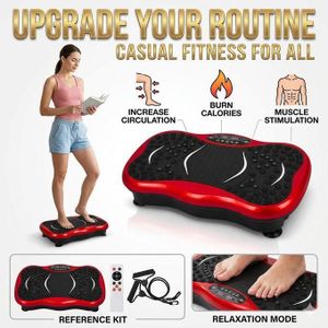 SMART INTELLIGENT 4D Vibration Plate Exercise Machine, 99 Level Power Plate w/Remote and Bluetooth, Full Body Workout Vibration Platform for Weight Loss/Rehabilitation,  Body Vibration Exercise Shaker Plate Crazy Fit Massage