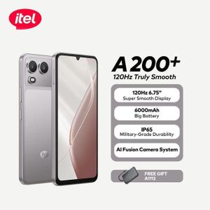 itel A200+3+5gb/128gb 6000mah -Mentor Titanium