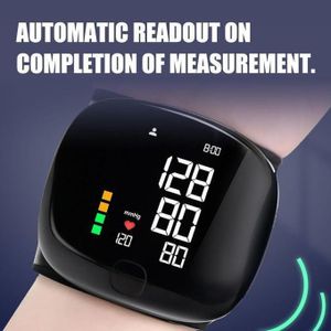 Rechargeable Wrist Blood Pressure Monitor - Dual User, Accurate & Portable