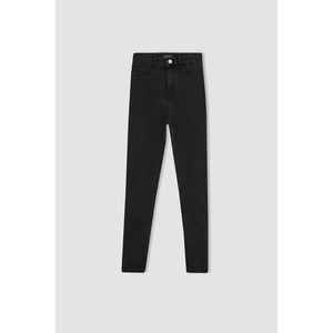 Women's Black Slim Fit Jeggings - Wahe-NOOR