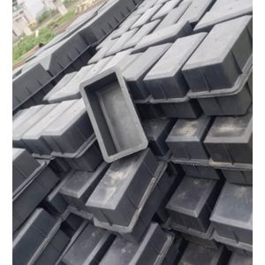 10pcs Plastic Interlocking Paving Stone Mold - Cabro Block Mould for Concrete Pavers
