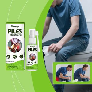 FAST HEALING PILE RELIEF SPRAY, Hemorrhoid Soothing Spray Internal & External Hemorrhoids Relief Spray, Hemorrhoids Itching Swelling Care Anal Fissure Treatment Spray, Natural Hemorrhoid Spray For Itching & Anal Pile Relief, & Anal Fissure Relief