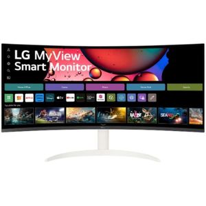 LG Myview Smart 34” 21:9 Curved Wqhd With Webos