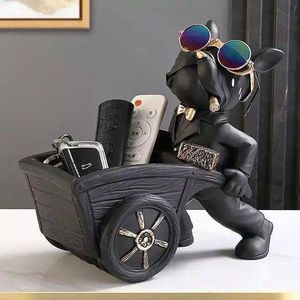 Bulldog Home Decor Statue