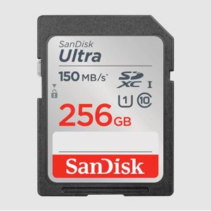 SanDisk 256GB Ultra SD Memory Card 150mb/s