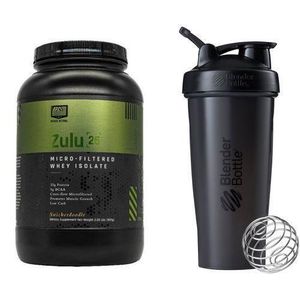 ZULU Whey Isolate Protein 2lbs 907g Nut'R Butter,Muscle Growth And Reduced Fatigue
