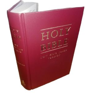Holy Bible (NKJV) New King James Version,Concordance,Easy to read,Wine Color