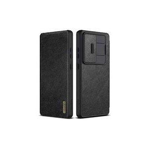 Nillkin Qin Pro Leather Case For Samsung Galaxy S25 Ultra - Black