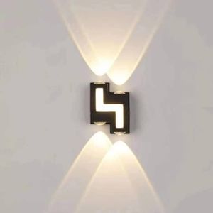 Wall Light Double Face 4 eye wall bracket Security Fence/Tv console Lights