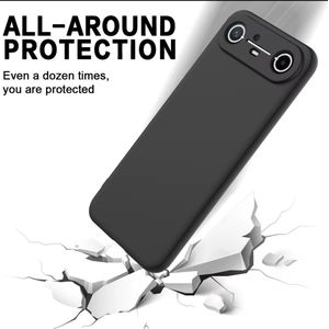 Tecno Spark Slim Silicone Case & Pouch – Slim, Durable & Shock-Absorbing with Advanced Camera Protection. ( Black ) 