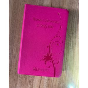 Women's Devotional And Study Bible PINK