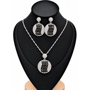 Golden Hour Sunset Zirconia Tropical Radiance Jewelry Suite