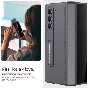 Samsung Galaxy Z Fold 5 Quality Leather Flip Case 