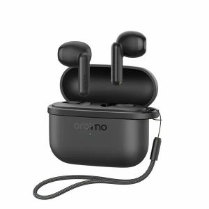 Oraimo SpaceBuds Air 38 Hours Smart Finder True Wireless Earbuds Black