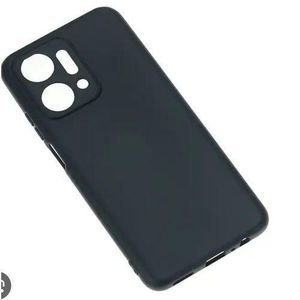 Silicon Back Case For Huawei Honor X7a - Black