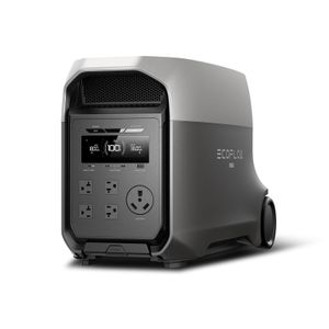 ECOFLOW DELTA 3 ULTRA Portable Power Station, 3600W Output Home Power, 3072Wh LiFePO4 Battery, Solar Generator for Home Use, Camping Accessories & RV Backup