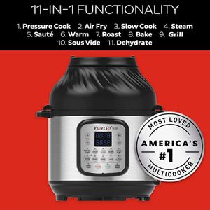 Instant pot 11 in 1 air fryer clearance reviews