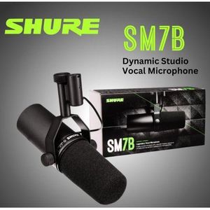 Shure SM7B Professional Podcast - Dynamic Microphone
