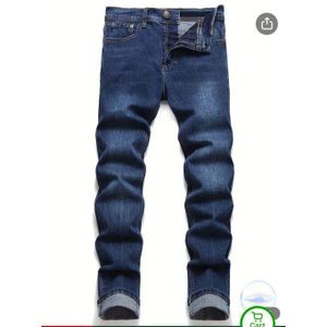 Classic Slim-Fit Denim Jean-Blue