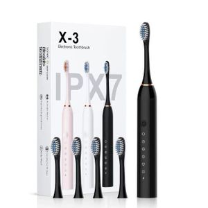 Rechargeable Electric Toothbrush, Household Children's Toothbrush, Travel Portable Soft-Bristle Brush, Electric Toothbrush, Adult Toothbrush.