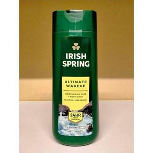 Irish Spring Ultimate Wakeup Moisturizing Face + Body Wash